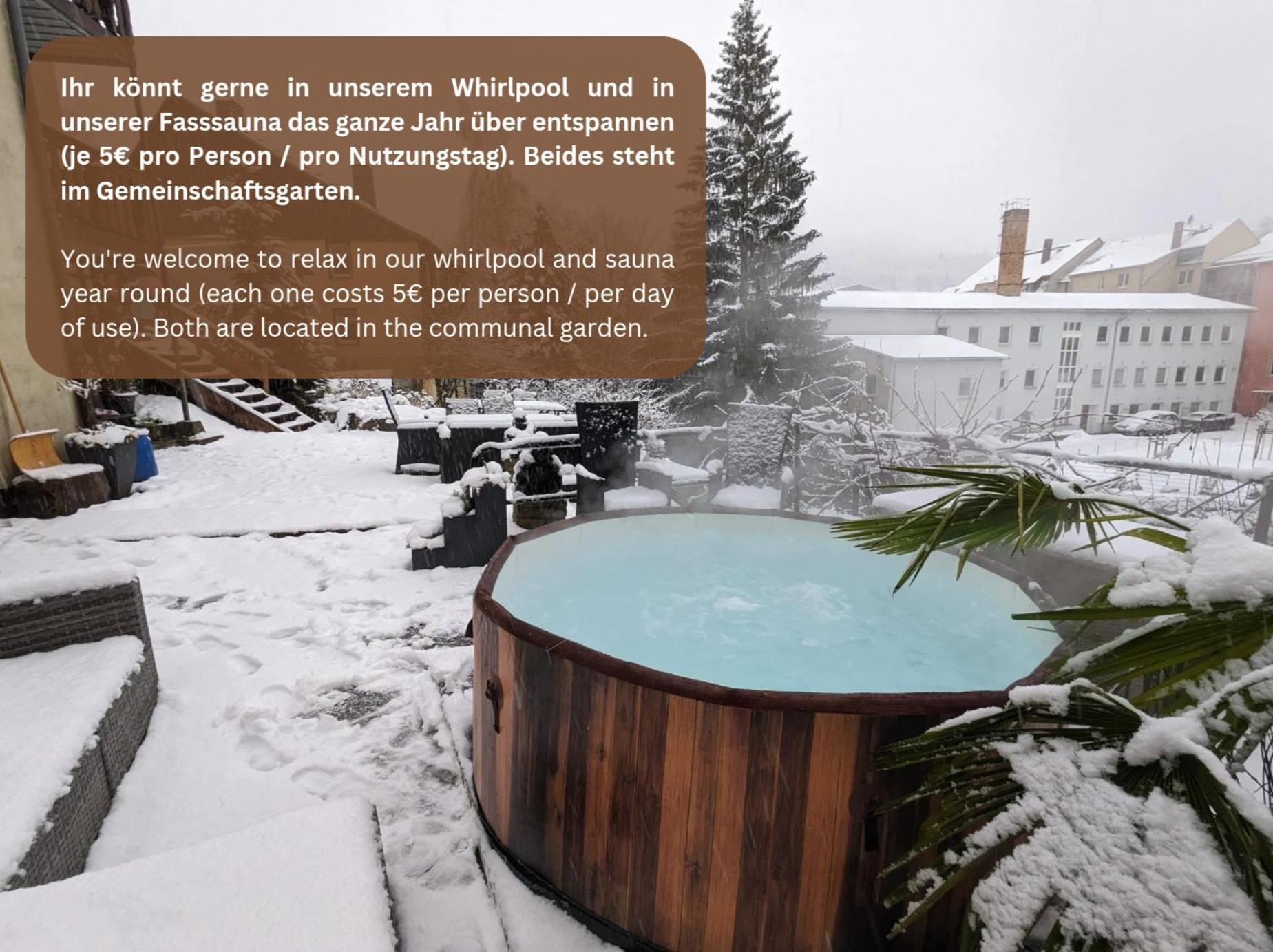 Hw1 - Urlaubsmagie - Sauna&Whirlpool Zum Entspannen Зебніц Екстер'єр фото